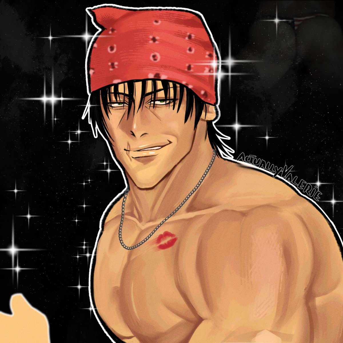 #jjk #toji #tojifushiguro 

While y'all were expecting from me proper sexy halloween art, instead you are getting Toji as a Ricardo Milos sketch