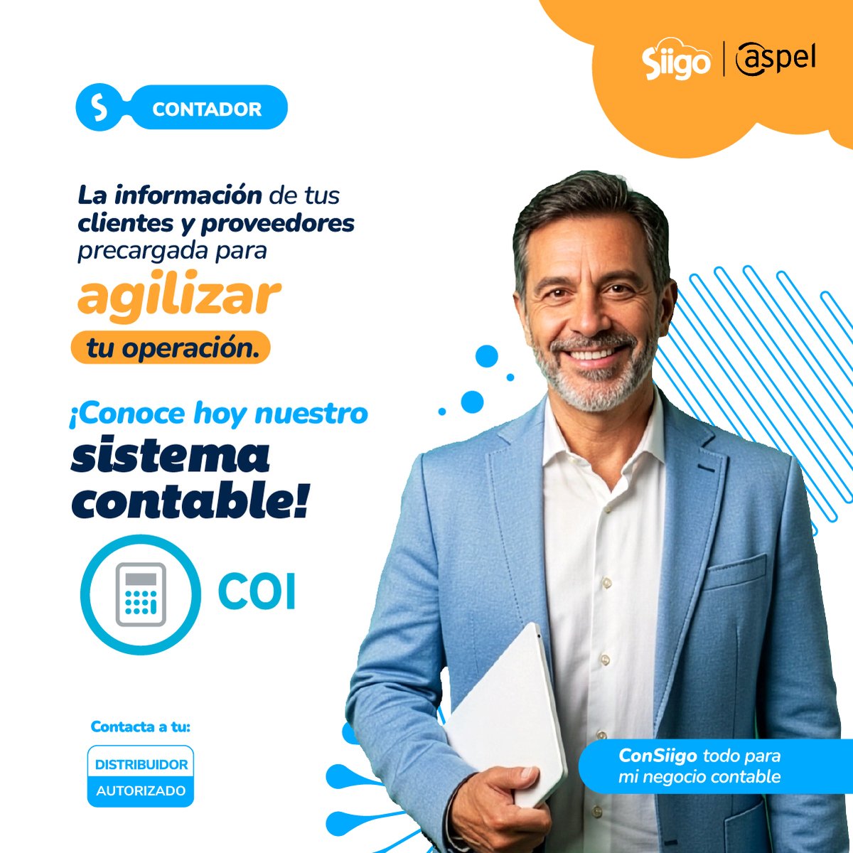 SiigoAspel's tweet image. Optimizar procesos y agilizar tareas operativas, te da el tiempo para tomar decisiones que impulsen el crecimiento de tu #pyme🚀. 
¡Tenemos un plan adaptado a tus necesidades! Cotiza el tuyo hoy, te asesoramos.