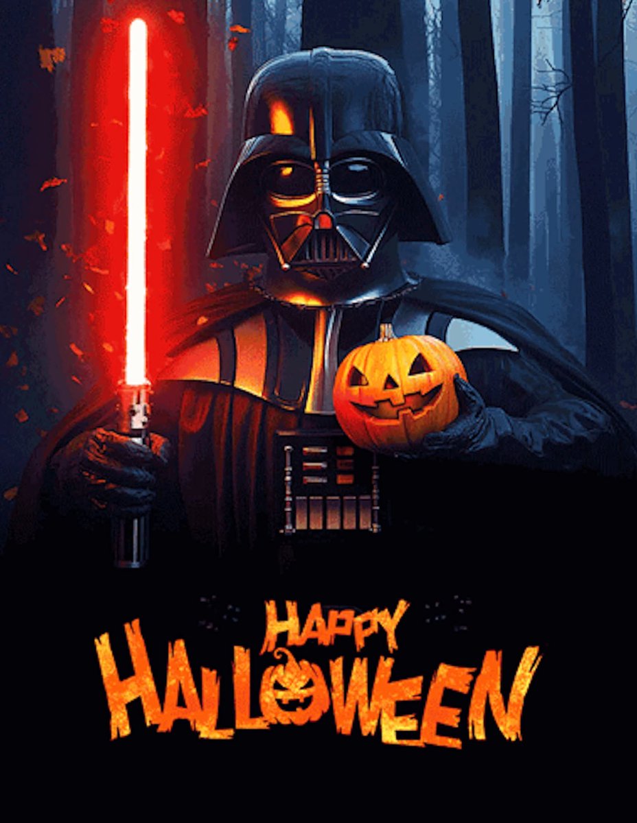 StarWarsEs's tweet photo. Feliz Noche de #Halloween 🎃 a tod@s!!! 
#Halloween2025 https://t.co/zLXYiKo194