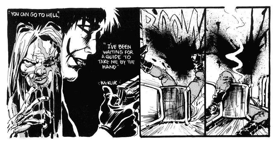 PanelComicsHQ's tweet photo. Panel of The Day - The Crow by James O'Barr
#Devilsnight #halloween #comics #thecrow https://t.co/lpMmVeoyIv