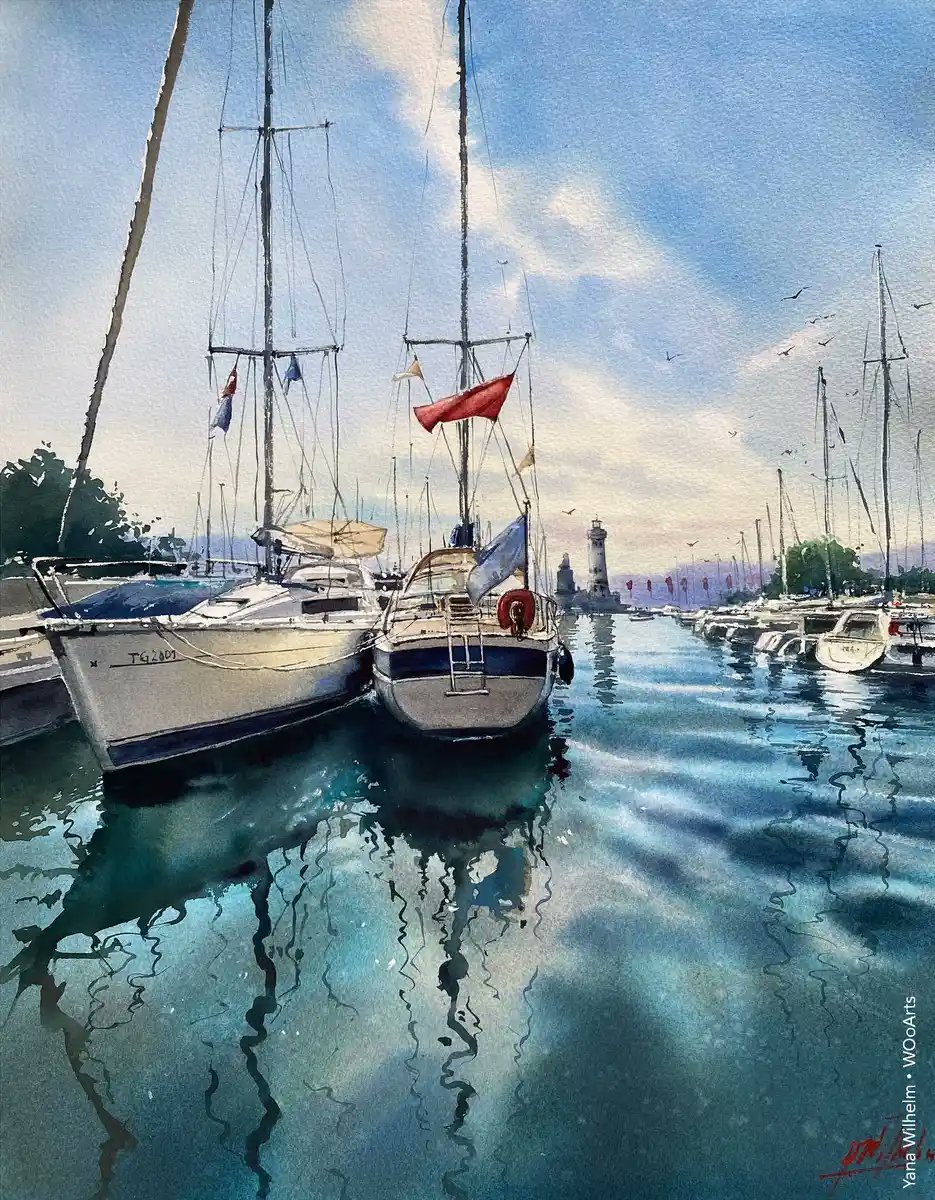Elsehsah's tweet photo. Watercolor Painting by Yana Wilhelm 
https://t.co/bZjxVp7zQj https://t.co/jAs76mhYXW