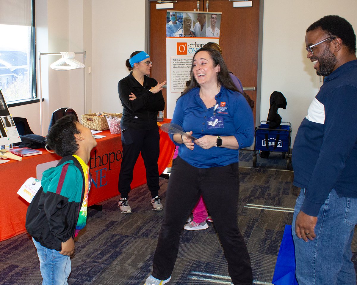 Edheadsdotorg's tweet photo. Orthopedic One will have their amazing physical therapists and some cool equipment to share with families attending Super STEM Saturday. They demonstrate how specific movements &amp; exercises can help people recovering from surgeries or accidents.  @orthopedicone, @STEMEduc https://t.co/yOrx3FjKry