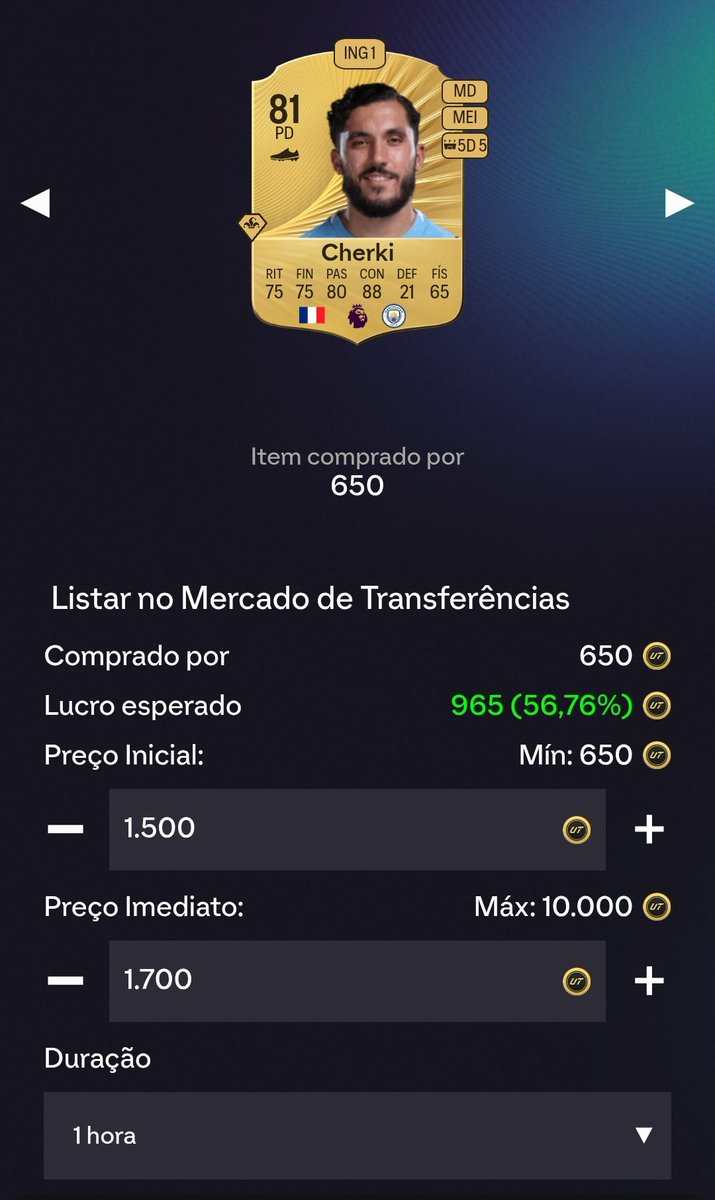 rogerio_dout's tweet photo. Fazia um tempo q não jogava voltei nesse FC e entrei no grupo de. Do @gmguerreiro98  pra reaprender e esse é um dos resultados,super acertivo e suporte  excelente,tanto pra quem já conhece o mercado quanto pra quem está aprendendo,recomendo de olhos fechados https://t.co/HBQcFwVF0K