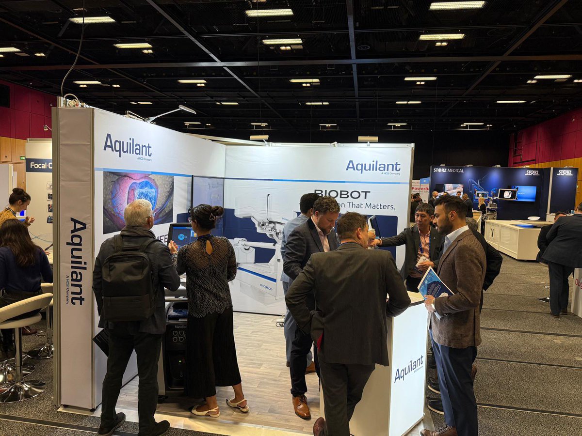 Day 3 at #SIU2025 has been fantastic and great to see the hands-on workshop with the #MonaLisa 2.0 from #BiobotSurgical busy with plenty of clinicians understanding the key features of this #roboticplatform. Visit the stand to learn more about the Mona Lisa 2.0 or #NanoKnife