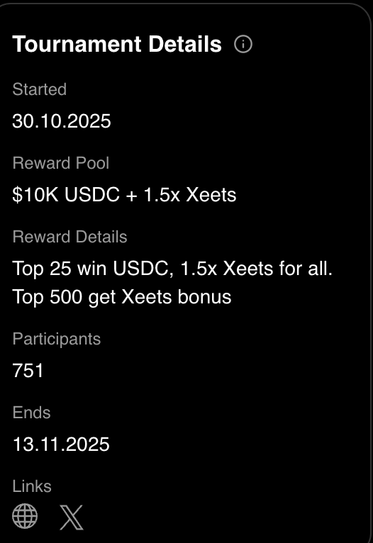 DeSci meets InfoFi 🔥
<a href="/xeetdotai/">xeet</a> &amp; <a href="/DeSciNews/">DeSci News</a> drop a $10K flash tournament.
Creators get 1.5x Xeets — the smarter you post, the higher you go.