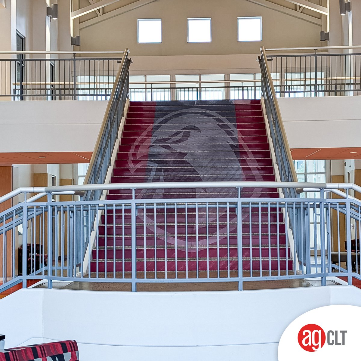 alpha_CLT's tweet image. Floor graphics can showcase school spirit, guide students, and create a welcoming space that feels connected and proud. 

#AlphaGraphics #AlphaGraphicsCLT #CharlotteNC #FloorGraphics #Branding #VisualIdentity #CustomGraphics #BrandedSpaces #CreativeDesign