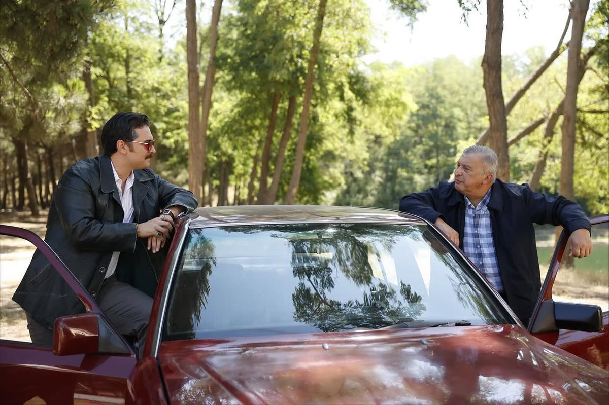 #ÇağatayUlusoy ve #ElçinSangu’lu #Uykucu filminin setinden kareler🎬