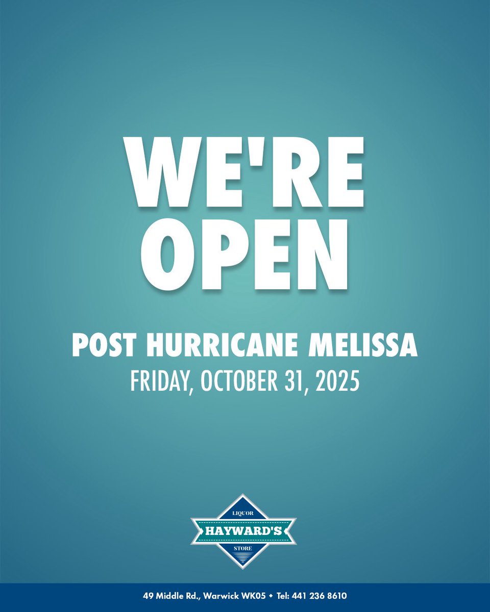 WE’RE OPEN #HaywardsLiquorStore