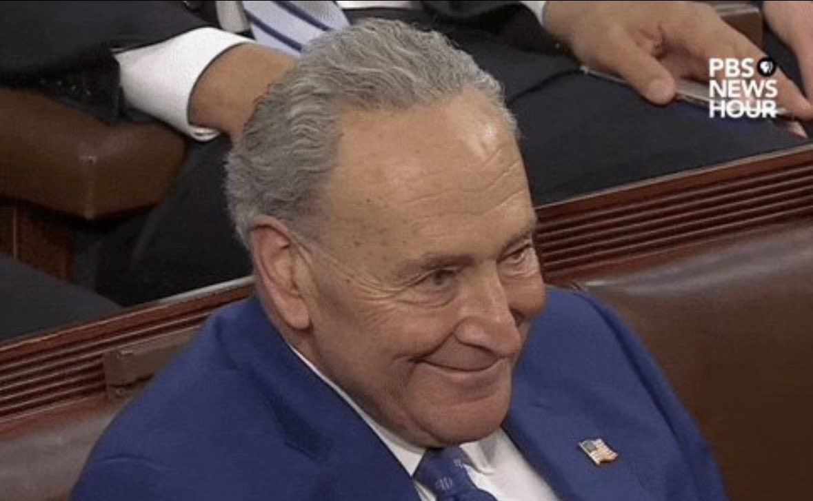 Remember, if you’re one of the 42 million people who aren’t getting their benefits, you can thank this guy for keeping the government shut down as he smirks in your face.