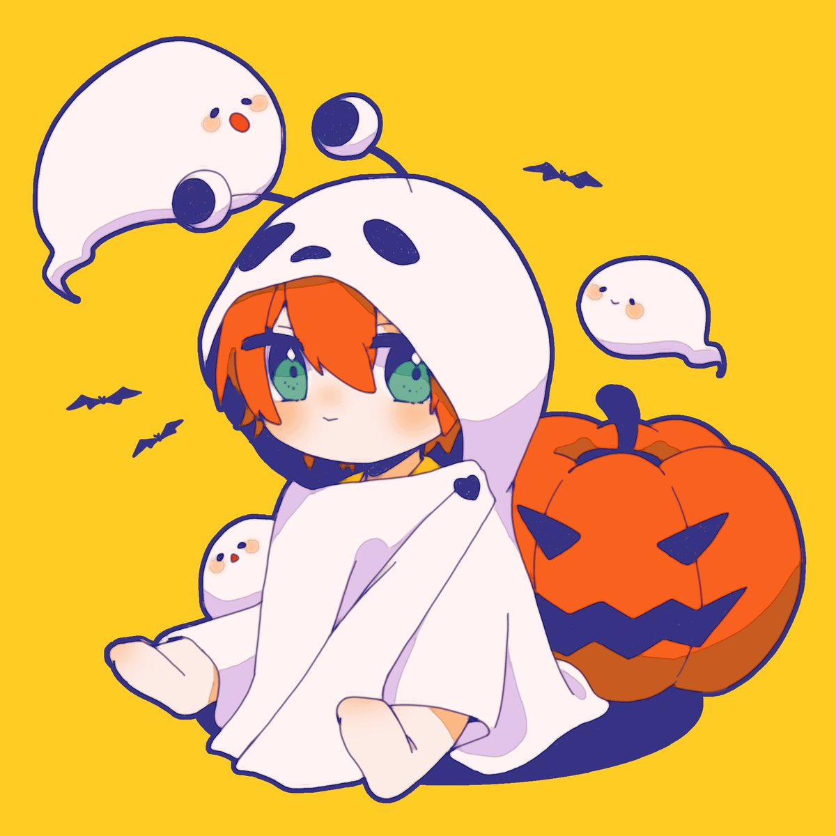 mist_kani3's tweet photo. はろうぃん…❔🎃
#かにちゃんの絵本 https://t.co/KvK17qmSNR