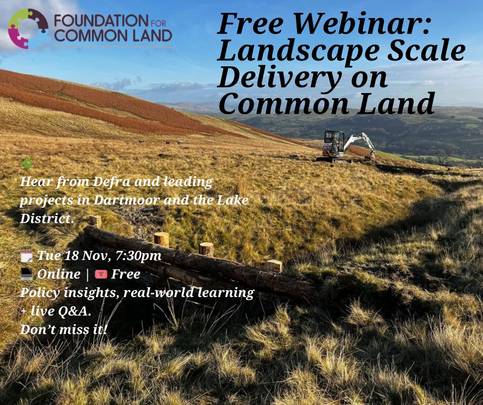 Foundation for Common Land tweet media