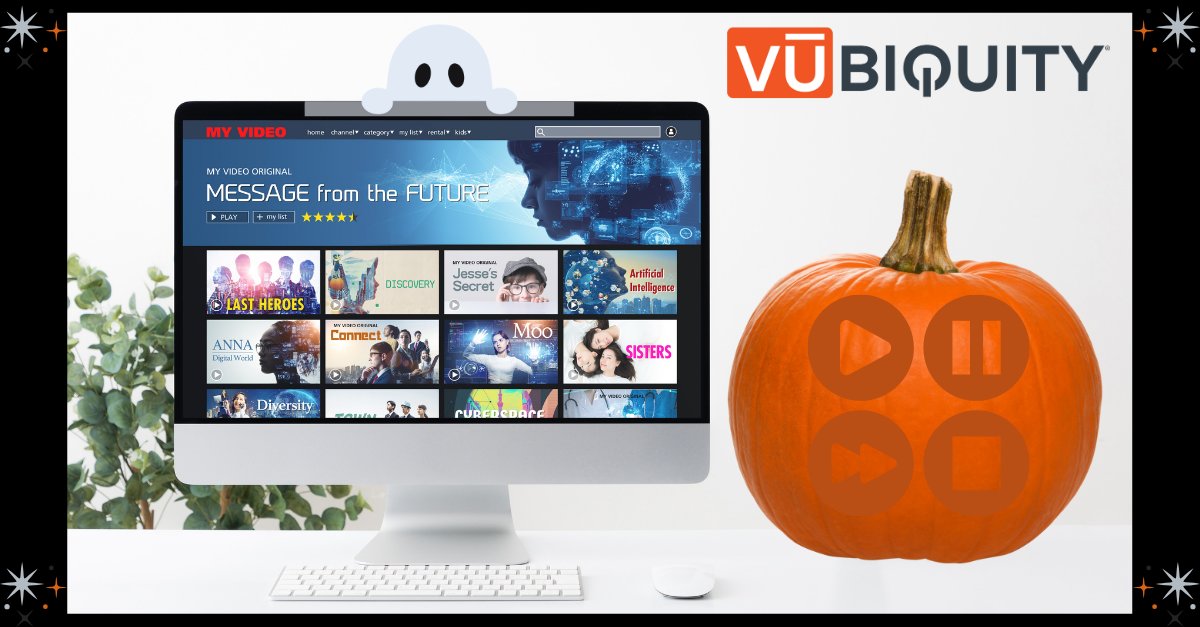VUBIQUITY's tweet image. No tricks, just seamless streams. 🎃 Happy Halloween from the Vubiquity team—where even the scariest media supply chain challenges are no match for our magic 🧙‍♀️ ✨ 

#Halloween2025 #Vubiquity #StreamingSolutions #MetadataMagic
