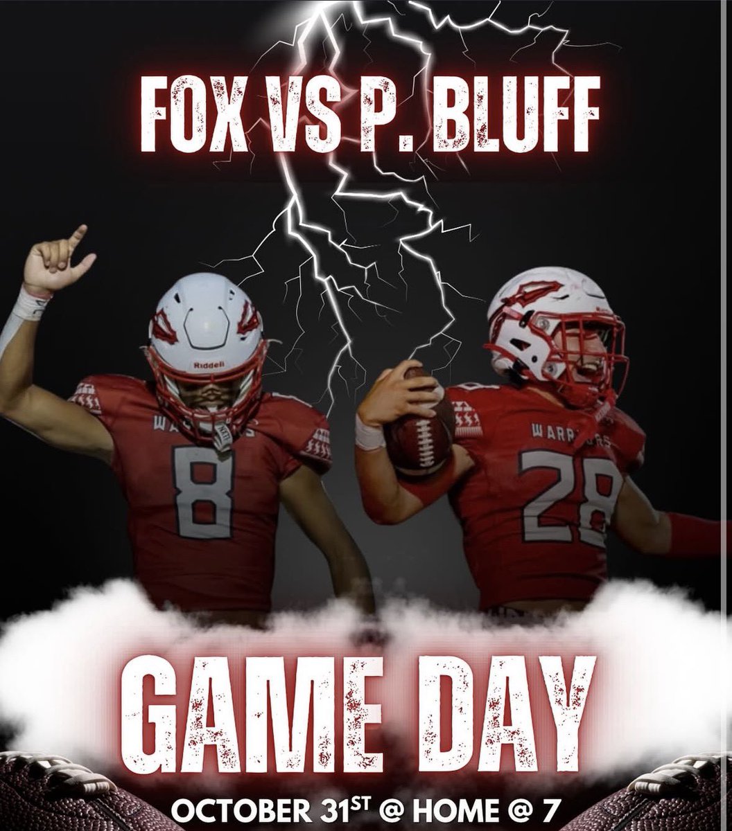 3 great things today:
HALLOWEEN!!!!
PLAYOFF FOOTBALL!!!
GAME DAY!!!!!

Let’s pack the stands for our playoff game tonight!! 
Vs. Poplar Bluff
#FearTheSpear