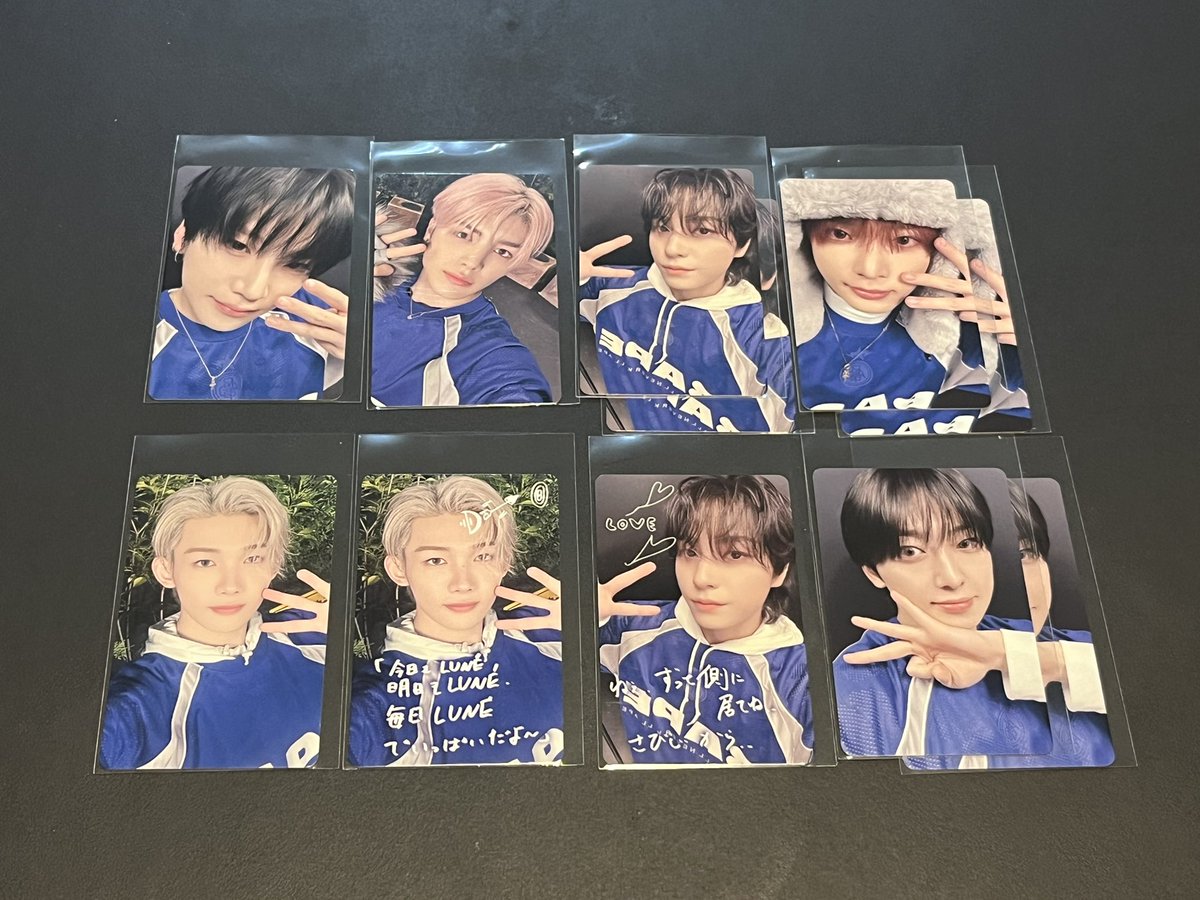 myun0621's tweet photo. &amp;TEAM andTEAM BacktoLife 交換 BREATH GAZE 封入 weverse ユニバ hmv アニメイト特典 ラキドロ 

譲⌇画像1,2枚目 FUMA YUMA JO HARUA TAKI MAKI

求⌇画像3枚目NICHOLAS 

手書き⇔手書き
ラキドロ ユニバ ✌️ 🖐 激求です

12/7手渡しor 郵送

難しいとは思いますがご検討お願いいたします https://t.co/VtbBuSl5d7