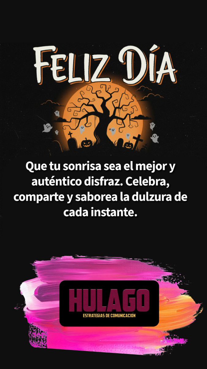 HulagoMedios's tweet photo. Que este #Halloween2025 sea inolvidable para ustedes. #ViernesDeCrueldad #HalloweenVibes https://t.co/FXGZPBnfJ4