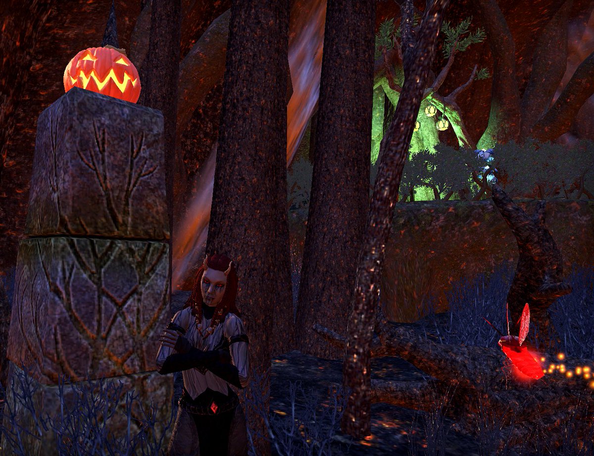 "𝗪𝗵𝗮𝘁 𝗱𝗼 𝘆𝗼𝘂 𝗺𝗲𝗮𝗻, '𝗰𝗼𝘀𝘁𝘂𝗺𝗲'? 𝗧𝗵𝗶𝘀 𝗶𝘀 𝗵𝗼𝘄 𝗜 𝗮𝗹𝘄𝗮𝘆𝘀 𝗹𝗼𝗼𝗸."

(Happy Halloween everyone! 🎃)

#ESOfam #ESO #TES #elderscrollsonline
#elderscrolls #Screenshot #Halloween