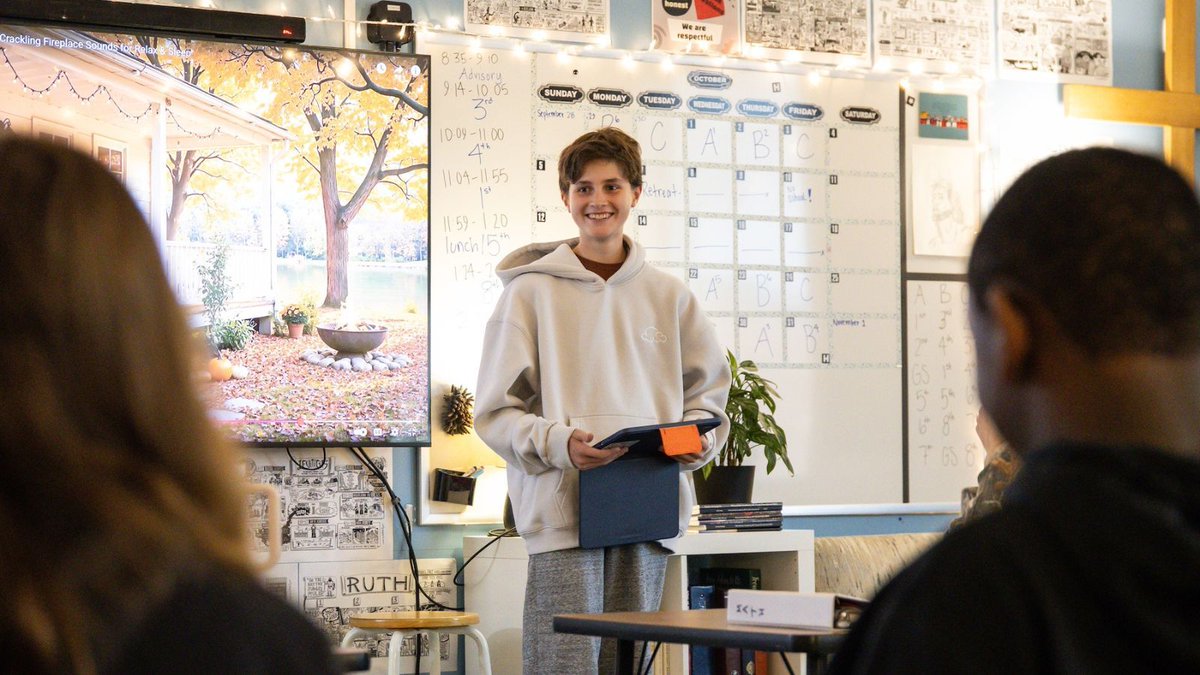 Last week’s Middle School chapel was something special. Eighth graders led with honesty and courage, sharing messages from James about doubt, the boldness to ask for prayer, and the choice to follow God or ourselves—but not both. 🙏 

#MinnehahaAcademy