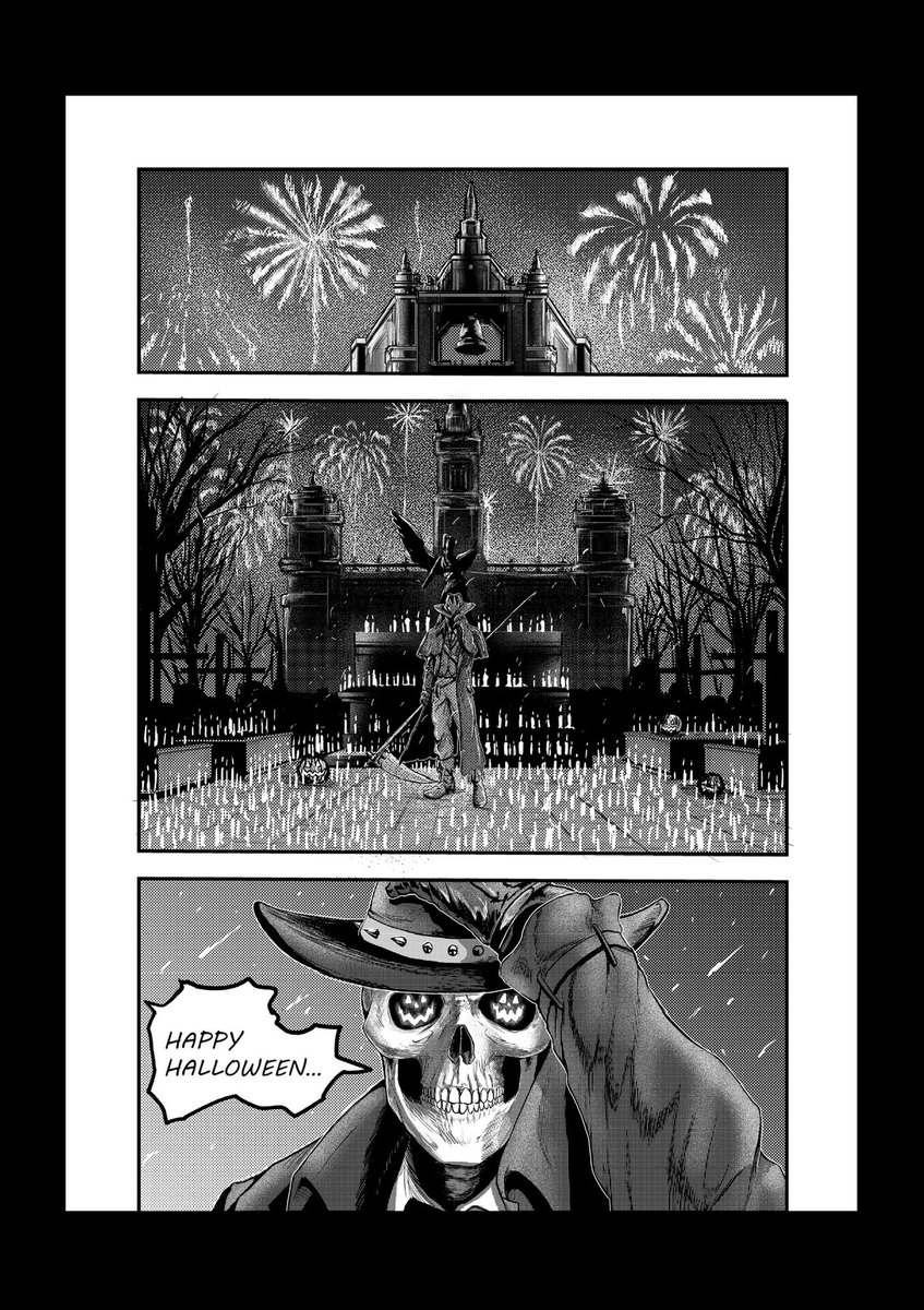 ℋ𝒶𝓅𝓅𝓎𝕙𝕒𝕝𝕝𝕠𝕨𝕖𝕖𝕟🎃！！
ハロウィンイラスト描きました！
 #ハロウィンイラスト2025 
 #ハロウィン  #トリックオアトリート 
 #イラスト  #漫画家志望