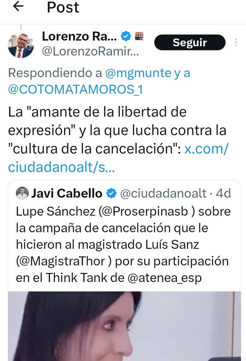 En ese mismo podcast explico los límites de la libertad de expresión (enlazo en el siguiente tweet). Una lástima que no podáis contratarme, porque no acepto rublos