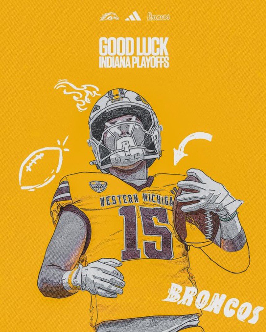 Appreciating the love from Western Michigan <a href="/WMU_Football/">Western Michigan Football</a> Can’t wait to come through this weekend with the guys after we get the job done tonight! <a href="/Coach_r0zaay/">Kalen Desrosiers</a> <a href="/EthanBrenesFB/">Ethan Brenes</a> <a href="/BraylonLeeFB/">Braylon Lee</a> <a href="/Robert_Lamastra/">Robert Lamastra</a> <a href="/CoachPayneWMU/">Seth Payne</a> <a href="/FwBruinsFB/">Northrop Bruins Football</a>