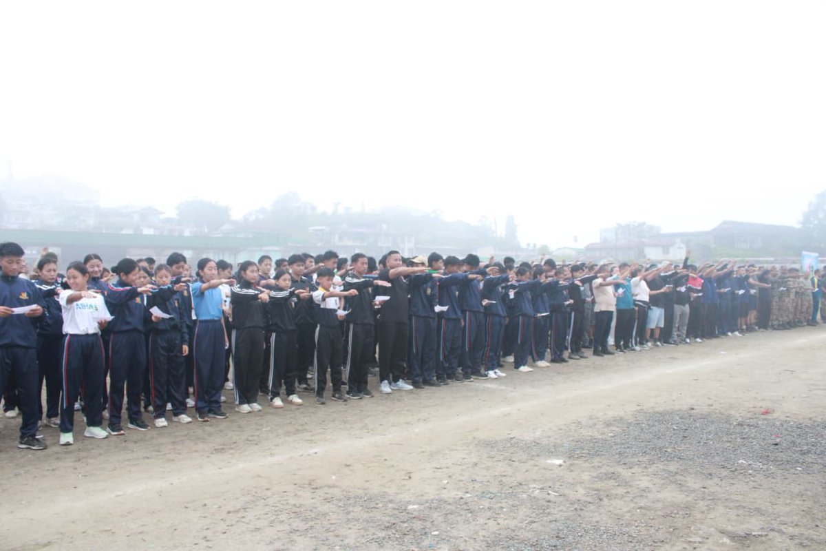 The "Run for Unity" commemorating the 150th Birth Anniversary of Sardar Vallabhbhai Patel, was successfully conducted on 31st October 2025 organised by the Mokokchung Police. The Run commenced from IOC Ongpankong, Sungkomen Ward and culminated at the Imkongmeren Sports Complex.