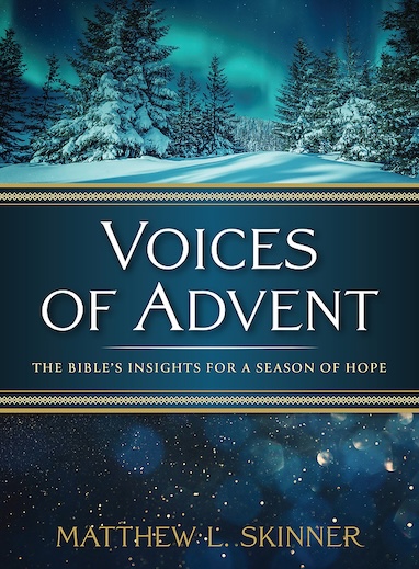 In “Voices of Advent: The Bible's Insights for a Season of Hope,” Matthew Skinner leads readers thru biblical texts &amp; explores how they shape our lives and Christmas celebrations: loom.ly/UWKwl1M