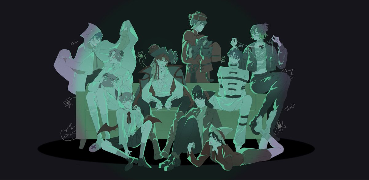 peachteasyrup's tweet image. ✨🎃✨ #ใส่นัวแฟมิลี่