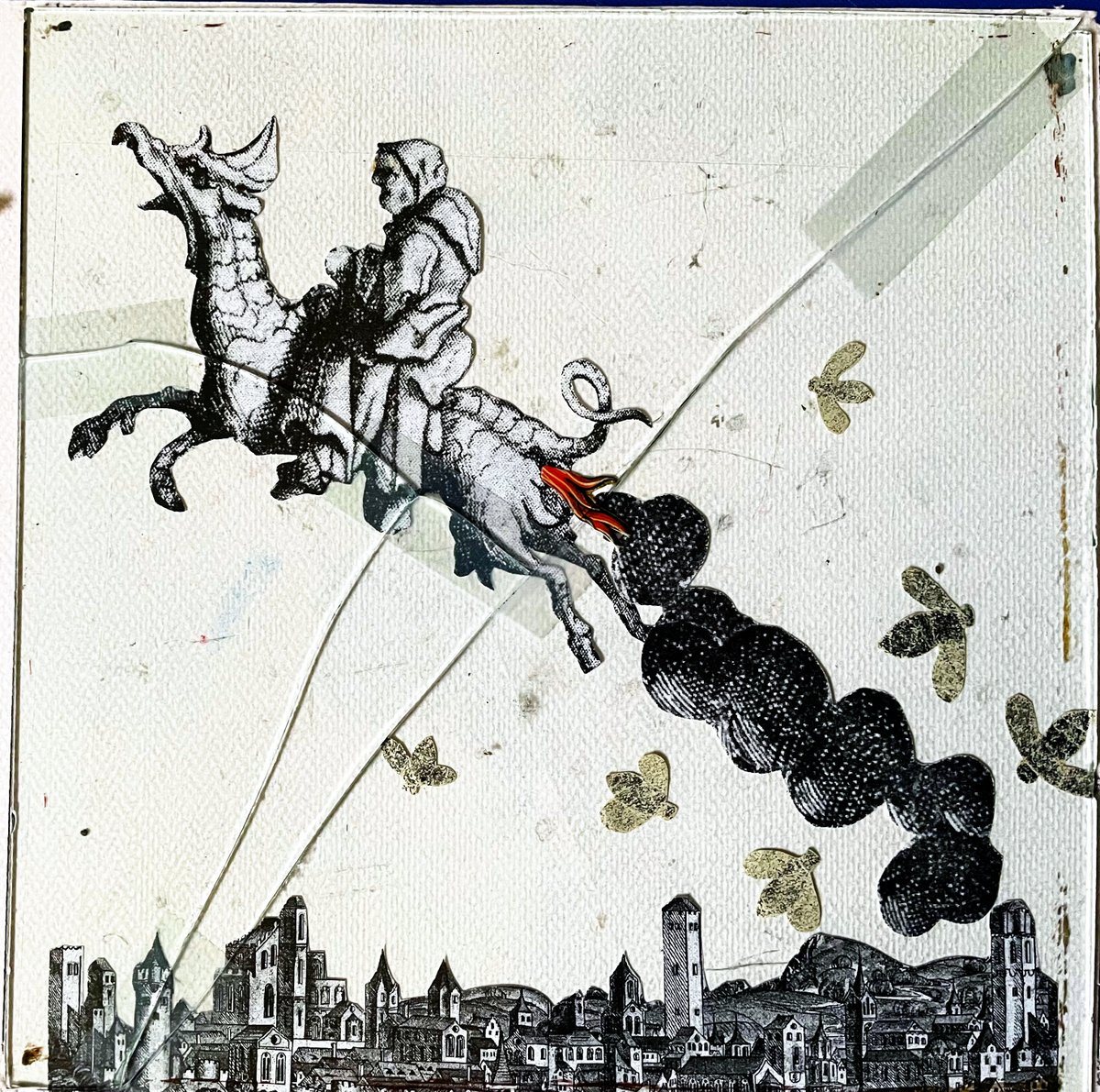 halloween santa spreading muck and flies because you're all naughty