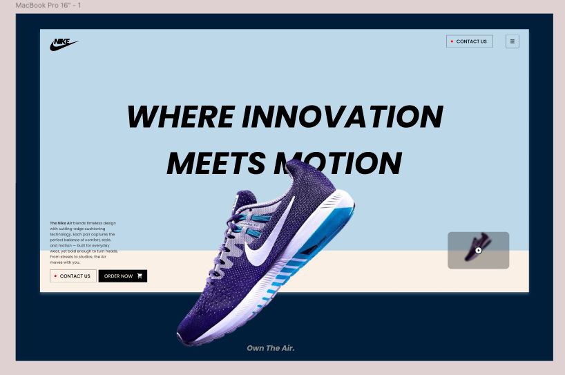 Nkeruwem_'s tweet image. Made this @Nike @nikestoreade hero page this in 45min
#webdesigntutorial #webdesignerjob #webdesignbestpractices #webdesignthatworks