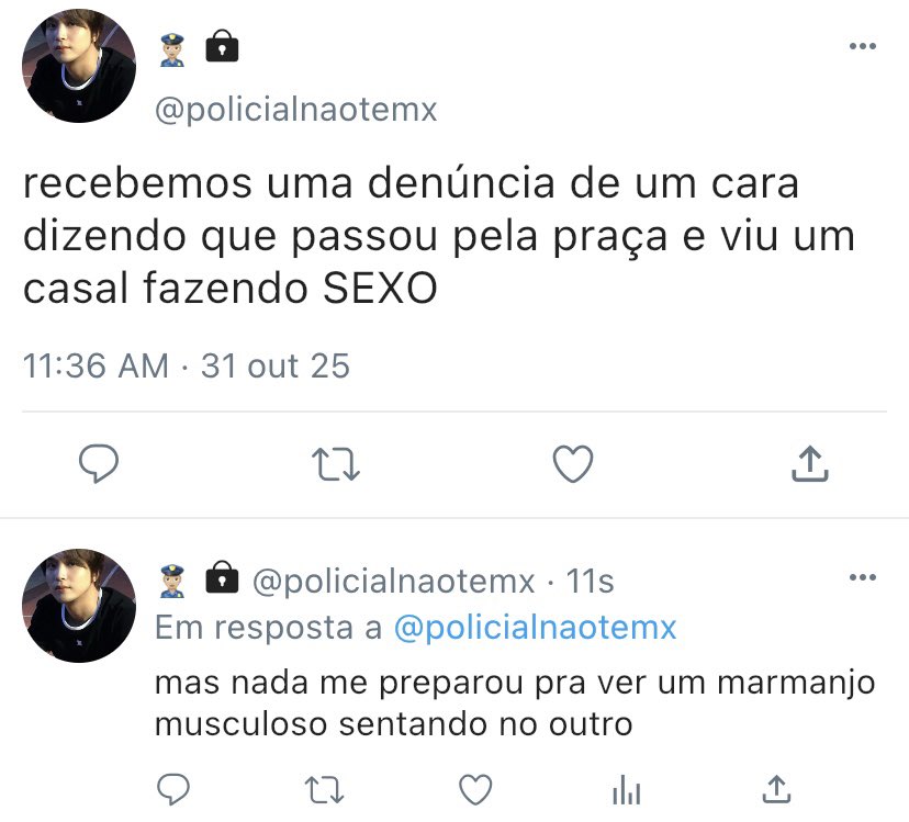 dihyuki's tweet photo. “📞” nohyuckmin au! 🔞

onde donghyuck recebe uma denúncia de ato obsceno, e se depara com um casal exibionista no meio da praça. https://t.co/ncPgEnx4UT