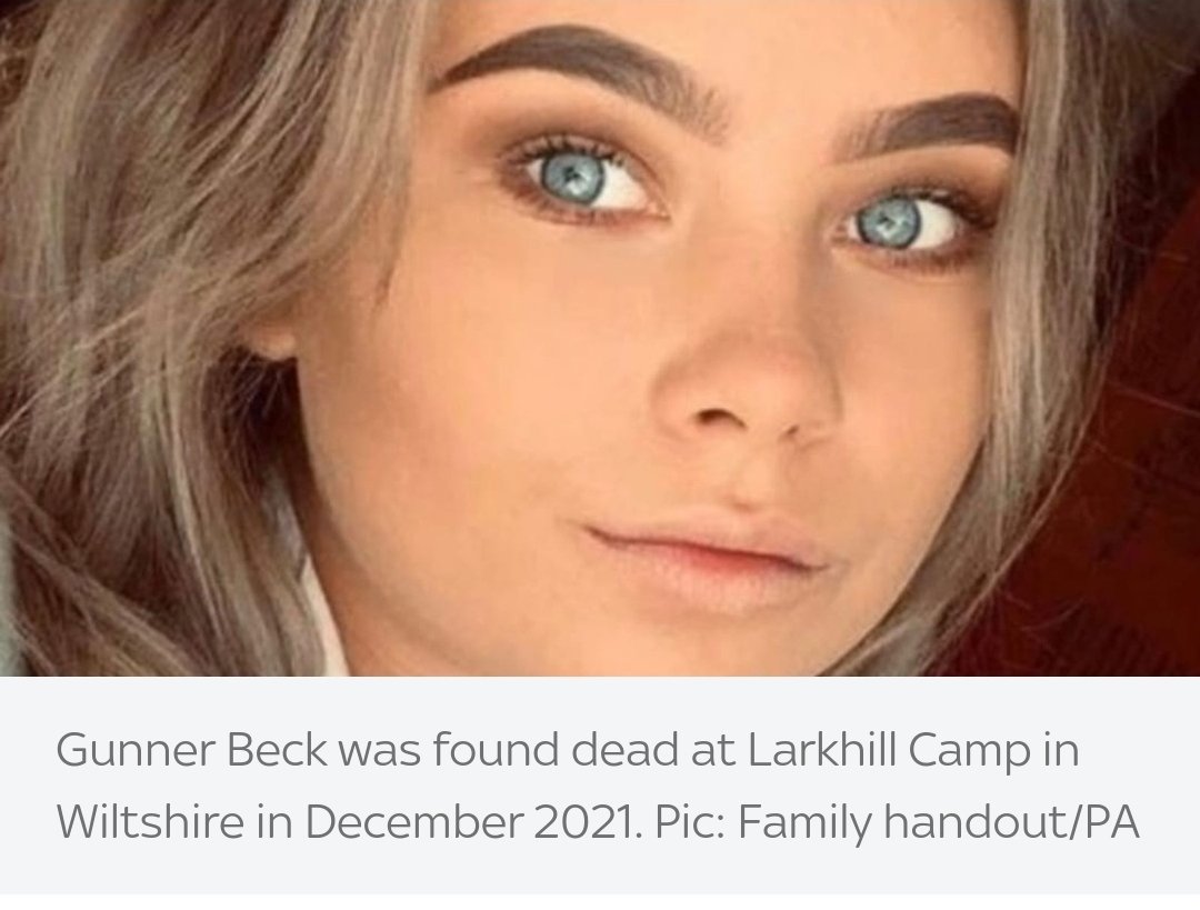 Subhash_LiveS's tweet image. Michael Webber, sentenced to 6 months jail by #BullfordCourtMartial Center in #Salisbury.
He assaulted 19 y o #JaysleyBeck, a #RoyalArtillery Gunner, at a Social event in July 2021.
She later committed Suicide.
Incidents of #SexualAbuse are common in Army &amp;amp; are surfacing up