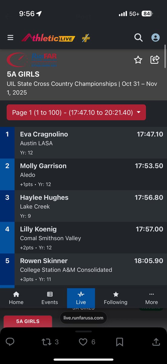 CSISDAthletics's tweet image. Congrats to Rowen Skinner for finishing 5th at State as in individual and to the @Consol_XC team for finishing 8th! Great season ladies! @ConsolHS @CSISD