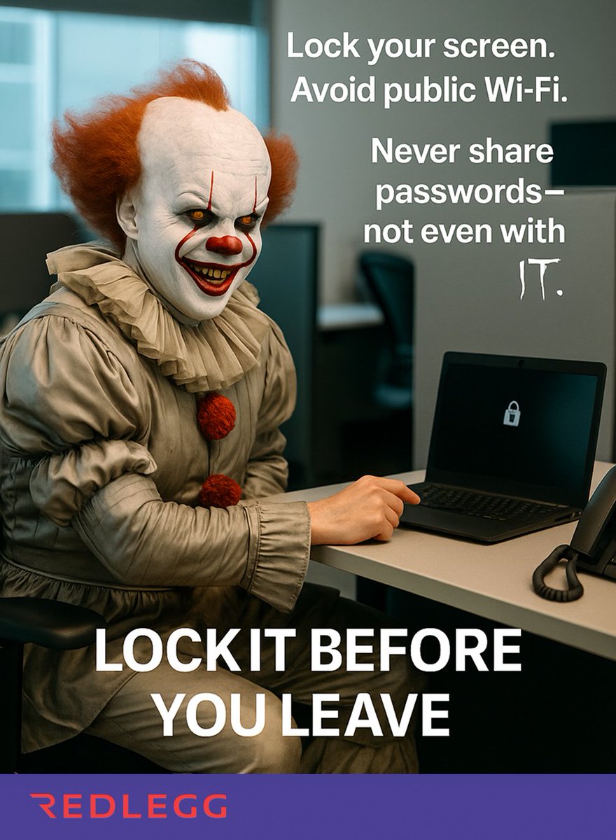 RedLegg's tweet image. Not all threats wear hoodies.
Sometimes they flash a fake badge or tailgate into your office.

Can your team spot the difference?

🔗 hubs.li/Q03Mgsgj0
#CyberAwarenessMonth #PhysicalSecurity #SocialEngineering #RedLegg