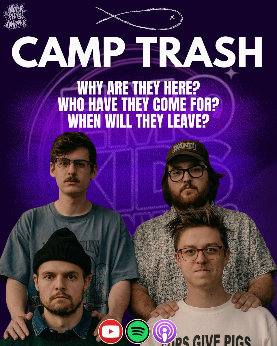 New interview out now!

Today we’re joined by <a href="/camp_trash/">Camp Trash</a> on the day their album Two Hundred Thousand Dollars drops to talk the making of, Mitch McConnell and a whole bunch more I can’t mention because it’ll lead to a door knock from the feds.

Available wherever you podcast.