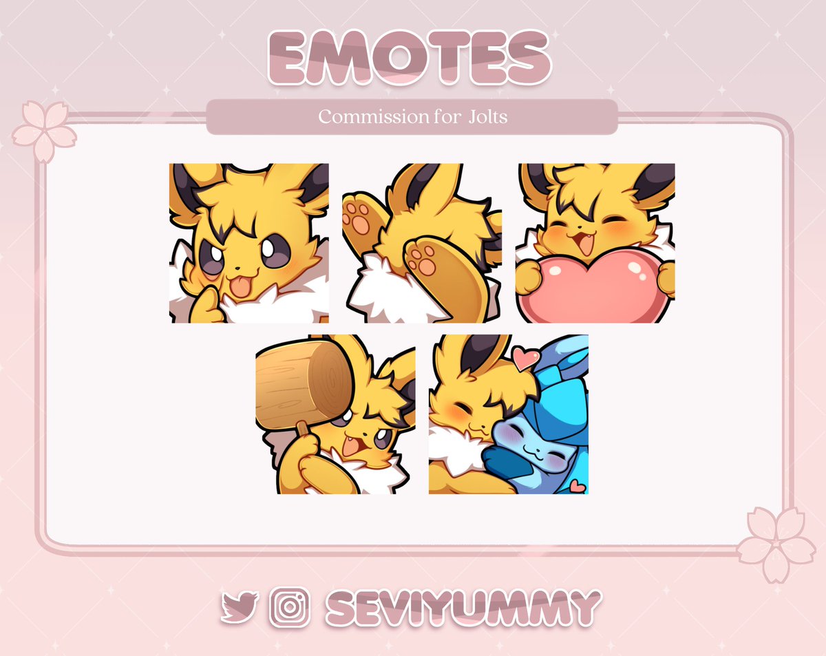 ⚡️ Emotes commission for Jolts