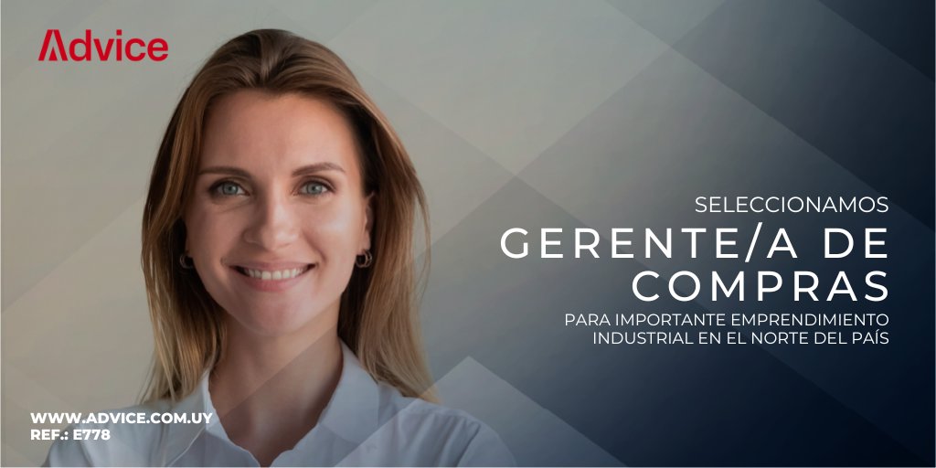 Seleccionamos profesionales con formación en Administración, Ingeniería, Comercio Internacional o afines. Se valorará posgrado en Supply Chain, Finanzas o Gestión Estratégica.

Se requiere al menos cinco años de experiencia en gestión integral de compras y contratos de servicios