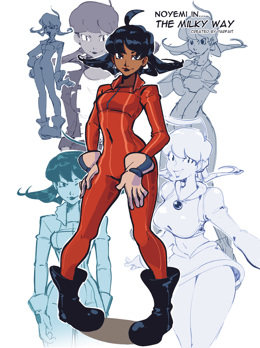 ImMisterPlow's tweet photo. I've uploaded NOYEMI to Globalcomix with a couple of little edits here and there.
It's a short manga about Noyemi, who is the most Noyemi racer in the galaxy. If you decide to check it out, then I hope you enjoy it!
Read it here: https://t.co/B9RdnM0ugn https://t.co/o43aSippFs