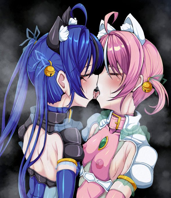 ここあ×りん キス 