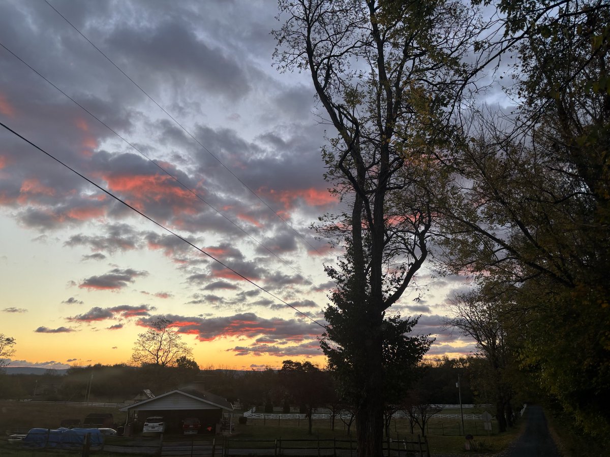 steven_pee51332's tweet image. The sky was on fire this morning