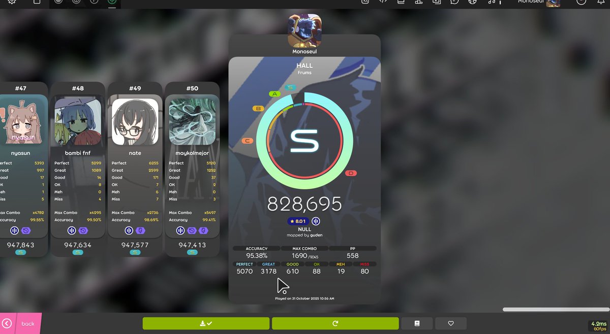 OH MY GODJFDPOSDJFOPSE IM ACTUALLY SHAKING I'M LITERALLY SHAKING FIRST 8* S RANK OH MY GOD I'M SHAKING HELP HE;PKFPWE