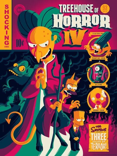 Es hoy, es hooooy, 31 de Octubre!!! 🎃

Poster promocional del especial de noche de brujas IV #TheSimpsons