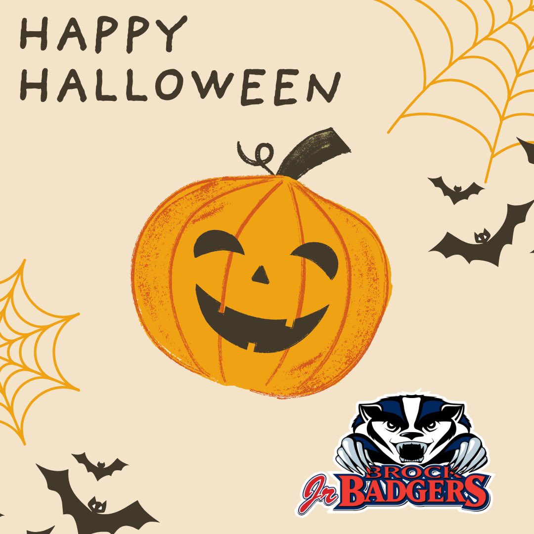 Happy Halloween Jr. Badgers! We hope you have a great day of spooky fun. 🎃👻