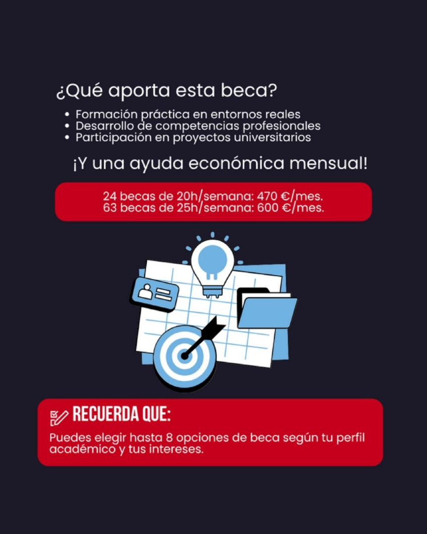 🎓¿Estás matriculado en la <a href="/urjc/">URJC</a> y quieres dar el salto a una experiencia formativa única?  ¡Solicita las #Becas de Colaboración #URJC 2025! 🚀

🗓️ Plazo de solicitud abierto hasta el 3 de noviembre

Encuentra más información en este hilo ⤵️