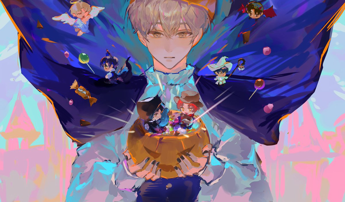 #데못죽 treat or trick🎃