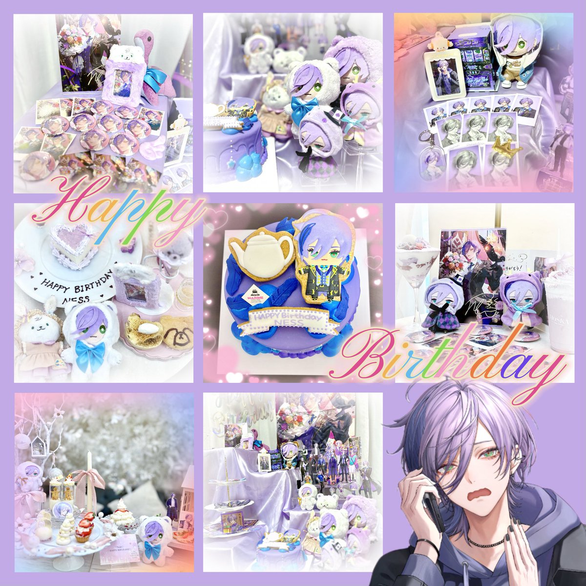kimagure0520's tweet photo. 🎊榊ネスお誕生日おめでとう🎊
——♡₊˚ 𝓗𝓪𝓹𝓹𝔂 𝓑𝓲𝓻𝓽𝓱𝓭𝓪𝔂˚₊♡——
　　　˚.⋆˙ 𐙚⋆˚ 2025.11.01 ⊹𐙚˙⋆.˚
🎵ℋ𝒶𝓅𝓅𝓎 ℬ𝒾𝓇𝓉𝒽𝒹𝒶𝓎 𝓉ℴ Sakaki Ness🎵
   •┈┈୨♡ ┈┈  ┈┈  ┈┈  ┈┈♡୧┈┈•

#榊ネス111バースデー2ndシーズン
#エゴサネス https://t.co/RtRKu4wTDt