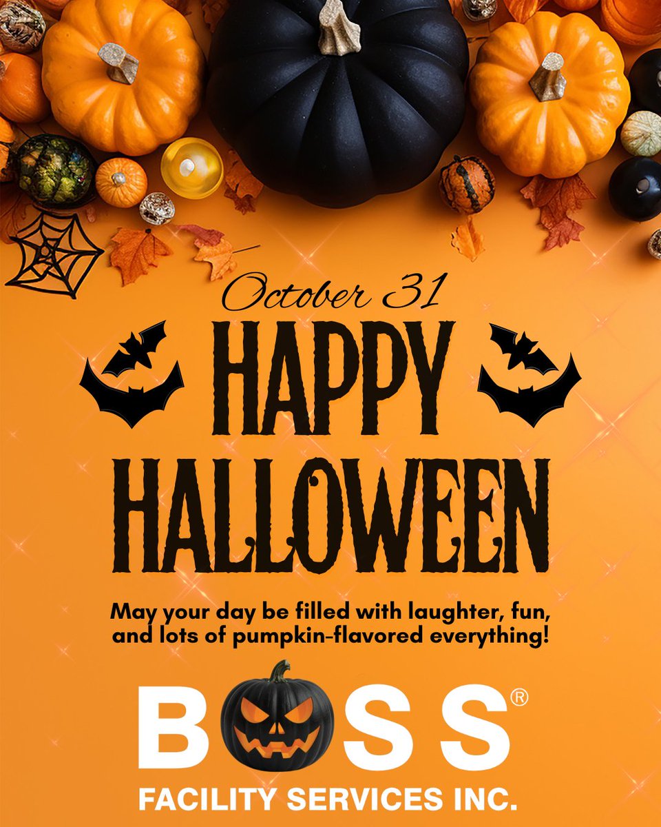 BOSSFSI's tweet image. Happy Halloween from all of us here at BOSS! We hope your Halloween is trick-free and treat-filled!  
🎃 👻 🍬 🍭🦇
#BOSS #BossFSI #HappyHalloween #halloween #trickortreat #spookyseason #candy #bossome #teamboss