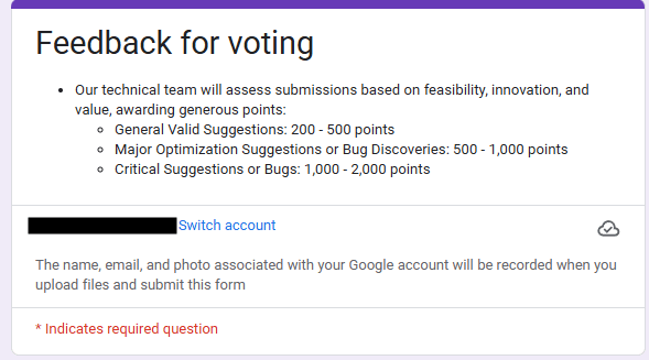 The leaderboard is shifting fast — every vote counts.
Have you cast yours yet? 👀

Share your thoughts, report bugs, or suggest new ideas — every insight counts 🧠
🔗 Submit here: forms.gle/1TGTWWU2vfPveP…