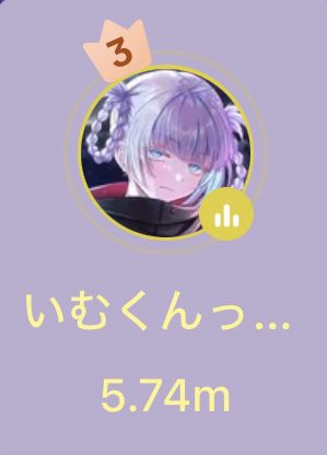 Xx_imu's tweet image. 荒野8周年配信ランキング3位✨

イベント沢山の応援・視聴ありがとうございました🌧