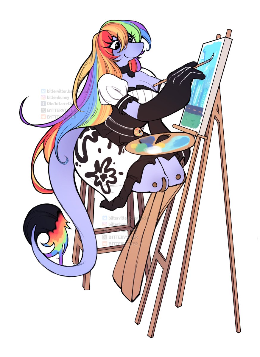 B1TTERV1TTER's tweet image. Commission for @slurmcore! ✨

#art #commission #commissionart #digitalart