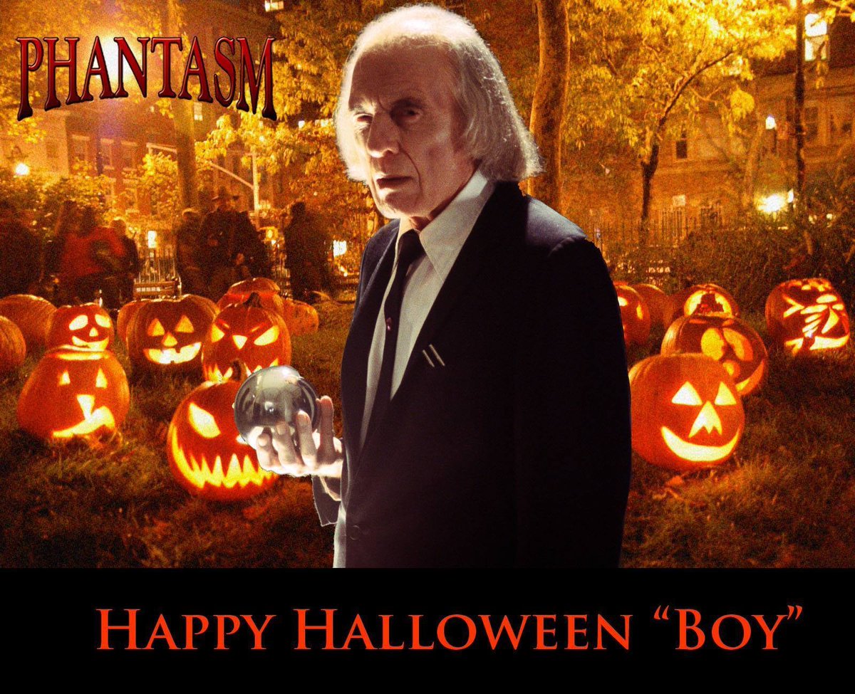 Wishing the entire Phantasm Family a beautiful and haunting Halloween 🎃 #phantasmisfamily